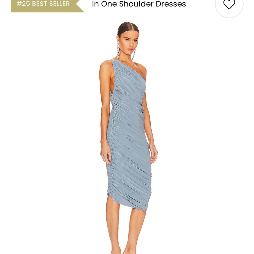 Norma Kamali knee length Diana dress